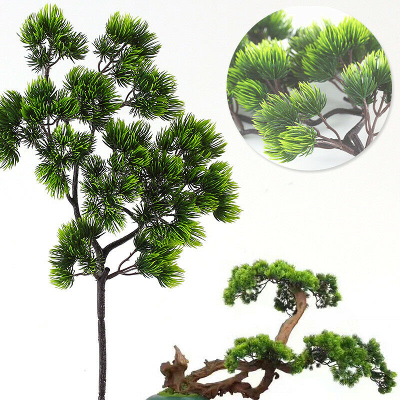 42cm Artificial Plant Pine Bra - Sphagnum Moss Dry ulasan dan harga