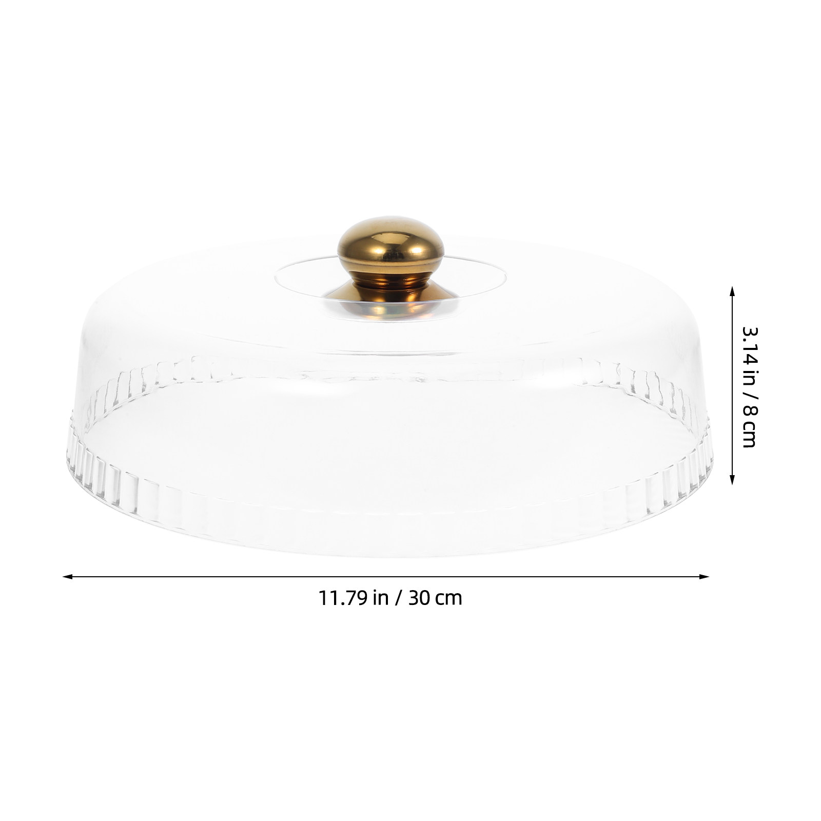30Cm Clear Acrylic Cake Dome C - Plastic Dome Clear ulasan dan harga