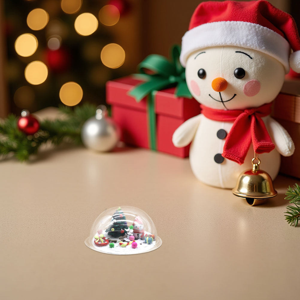 30Pcs DIY Clear Plastic Dome C - Plastic Dome Clear ulasan dan harga